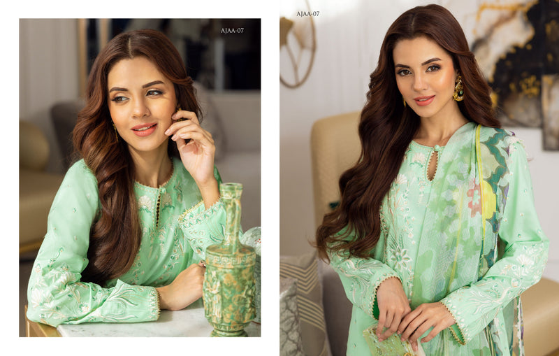 Asim Jofa Luxury Lawn Embroidered Collection 07