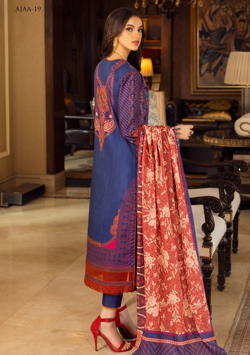 Asim Jofa Luxury Lawn Embroidered Collection 19