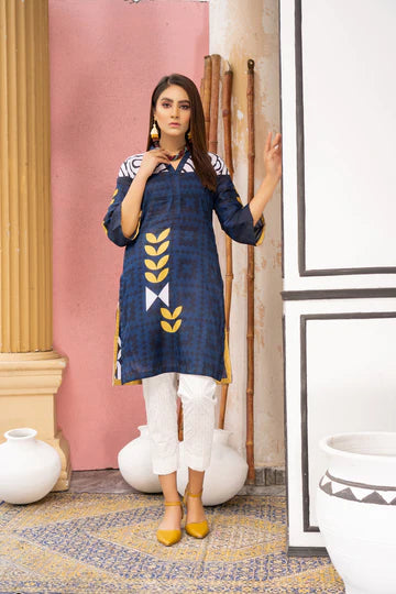 Ready to Wear Digital Printed Kurta by Noorma Kamal 01