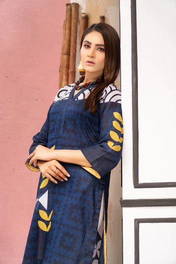 Ready to Wear Digital Printed Kurta by Noorma Kamal 01