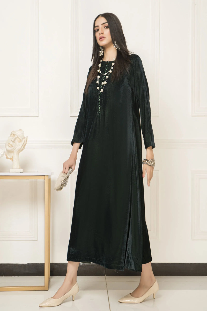 GUL WARUN VELVET 2PC DRESS 09