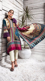 Winter Ready to Wear 3 Pcs Embroidered Dress of Anaya by Kiran Chaudhry 06