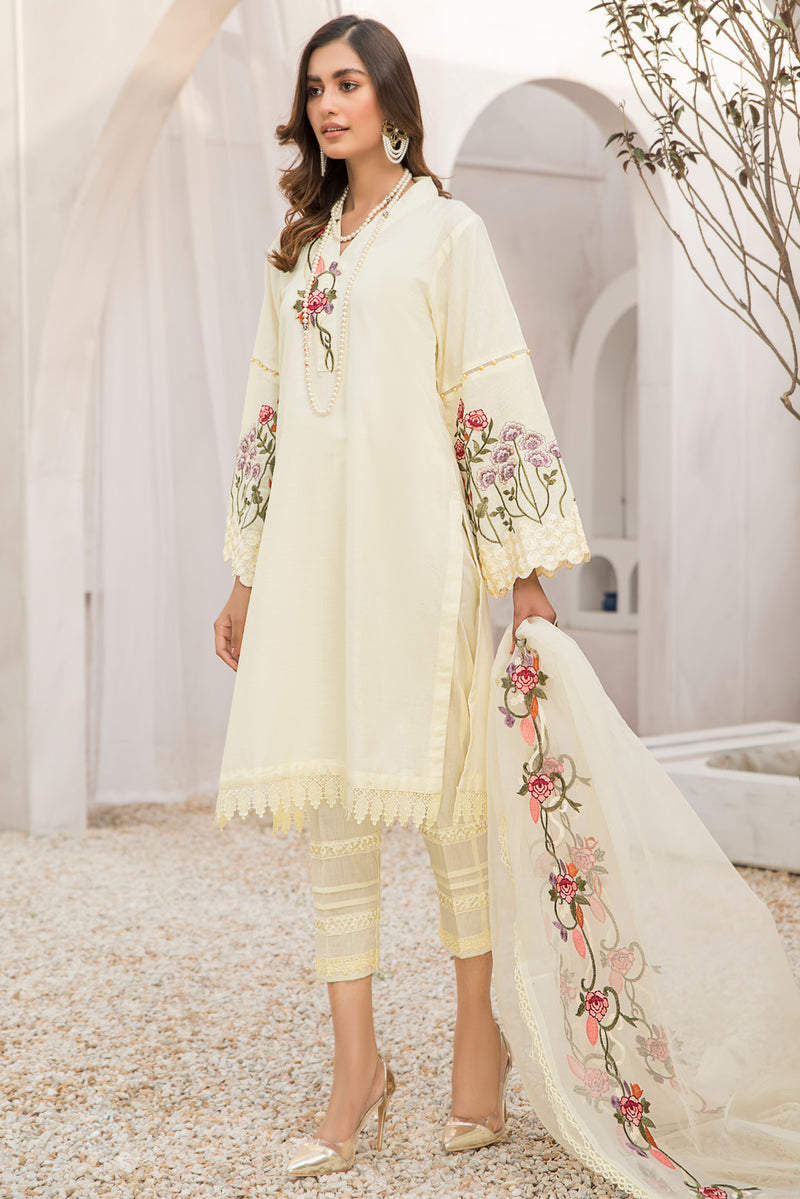 Embroidered 3Pcs Lawn Ready To Wear Collection 04