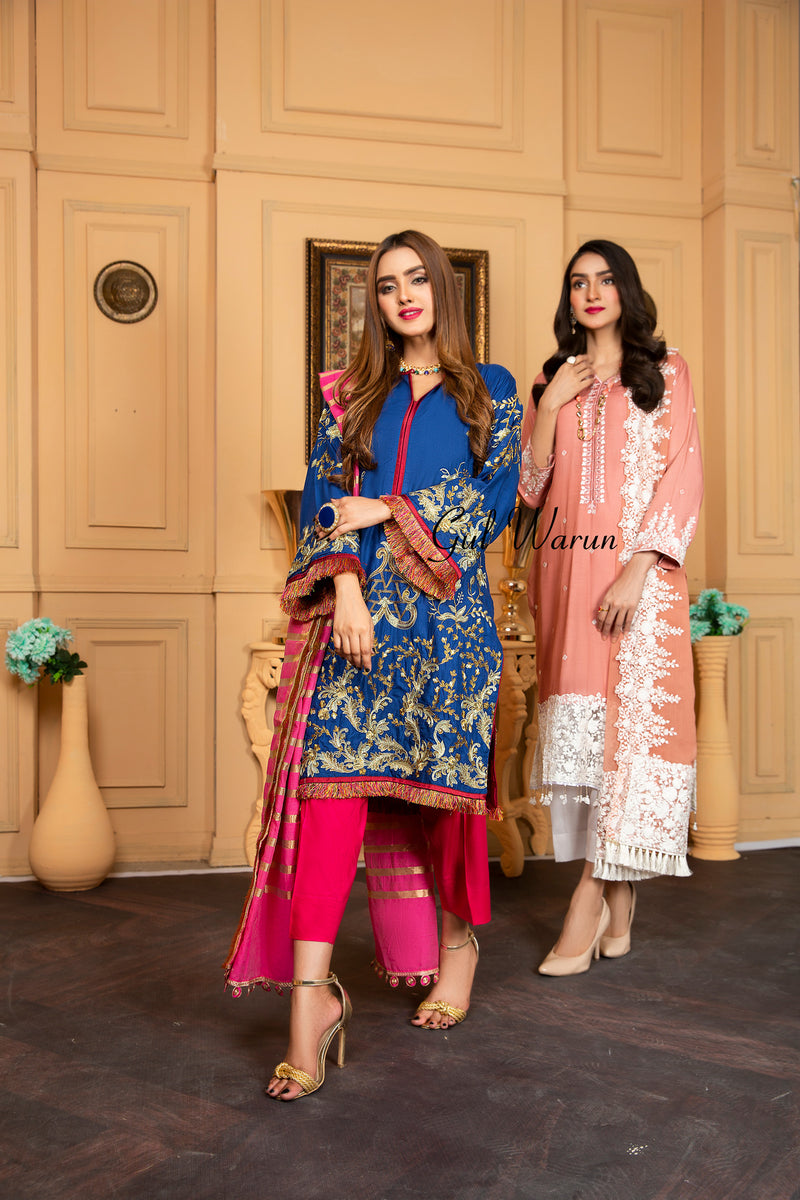 Winter Ready to Wear Embroidered Collection by Gulwarun 07