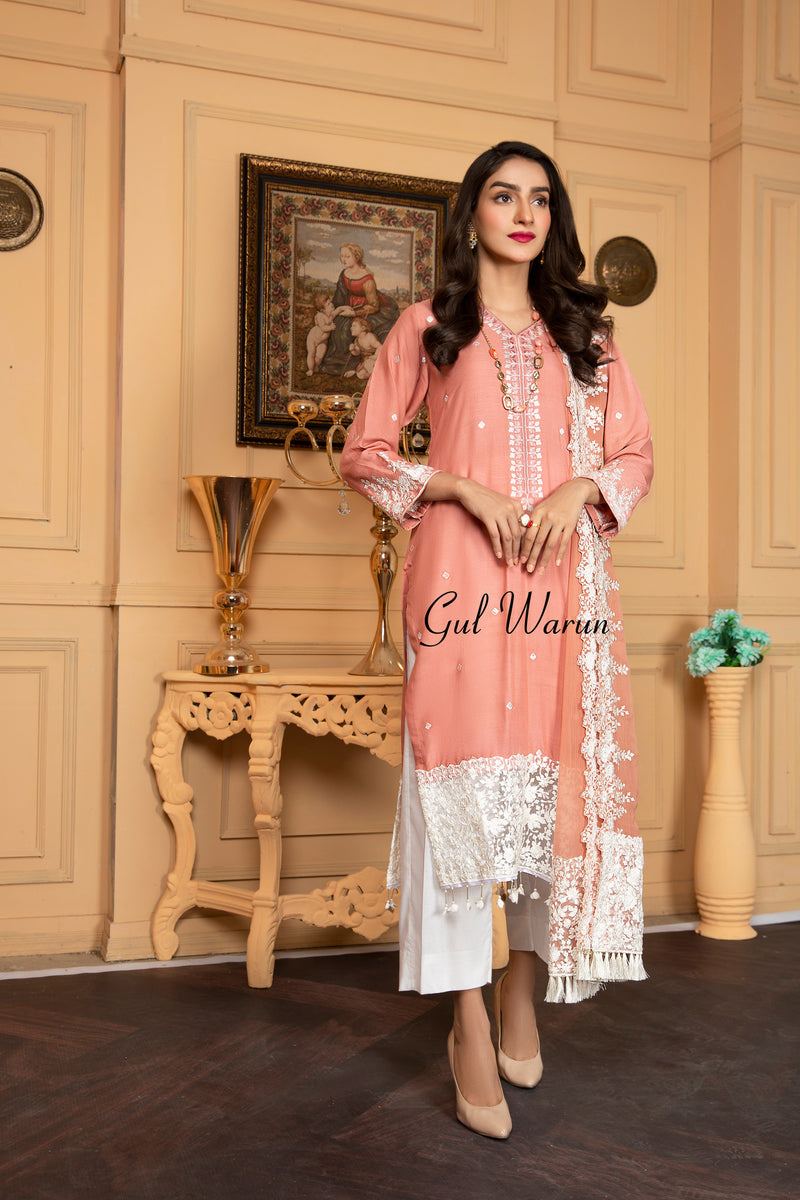 Winter Ready to Wear Embroidered Collection by Gulwarun 07