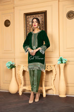 Velvet Ready to Wear Embroidered Collection by Gulwarun 13