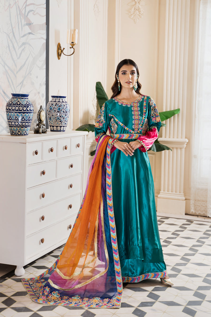Luxury Silk Ready to Wear 3 Pcs Collection by Gulwarun – The Zaibai Luxury Silk Ready to Wear 3 Pcs Collection by Gulwarun – The Zaibai
