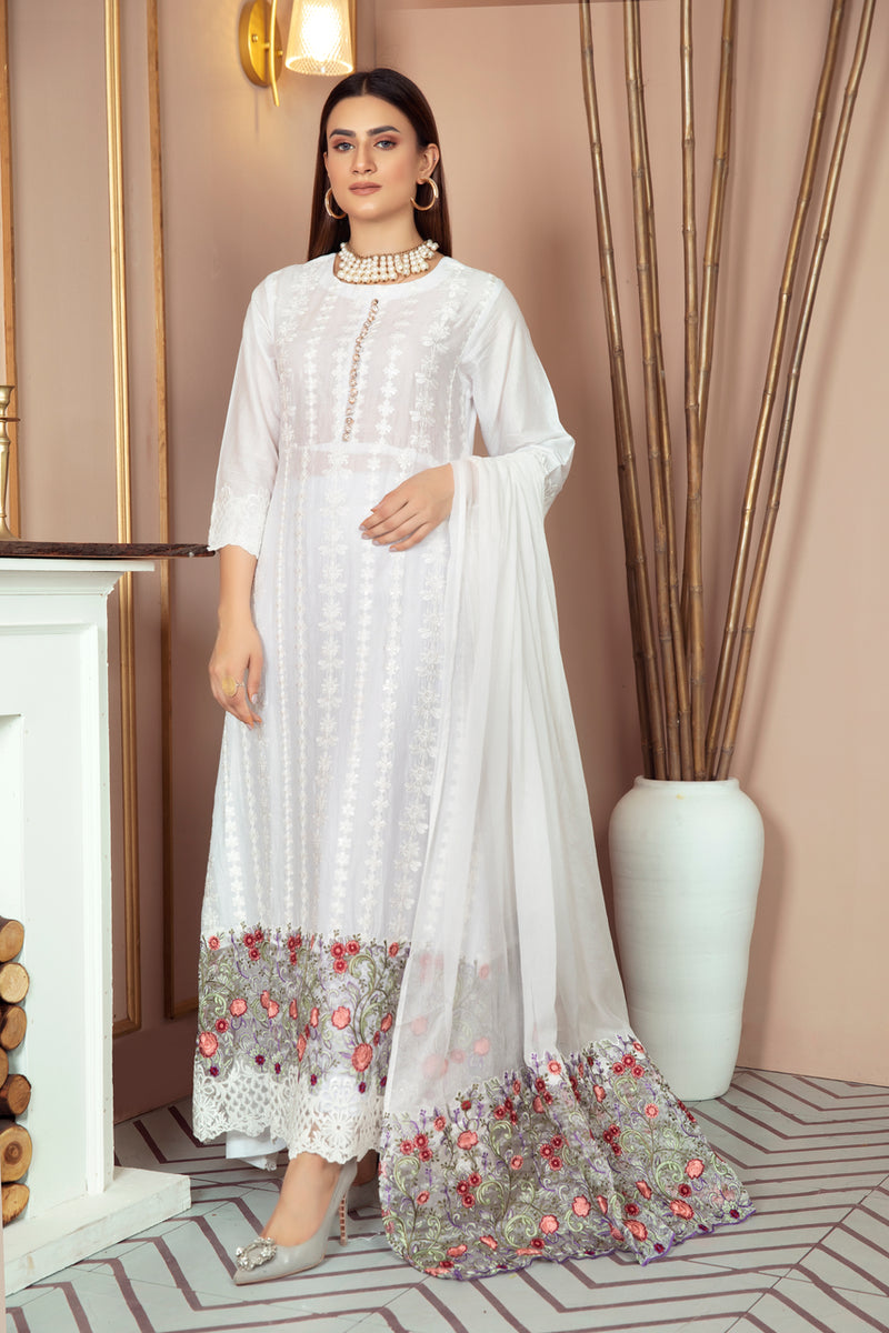 Luxury Lawn Ready to Wear 3 Pcs Collection by Gulwarun 07