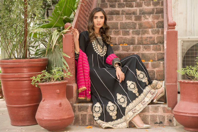 Gulwarun Ready to Wear Eid Dress 04 The Zaibai Gulwarun Ready to Wear Eid Dress 04 The Zaibai