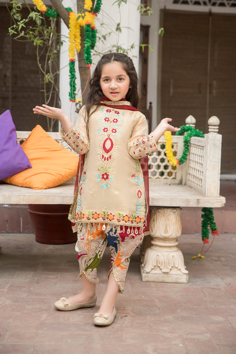 Kids Gulwarun Ready to Wear Eid Dress