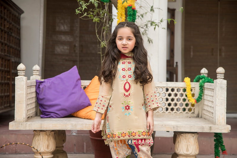 Kids Gulwarun Ready to Wear Eid Dress