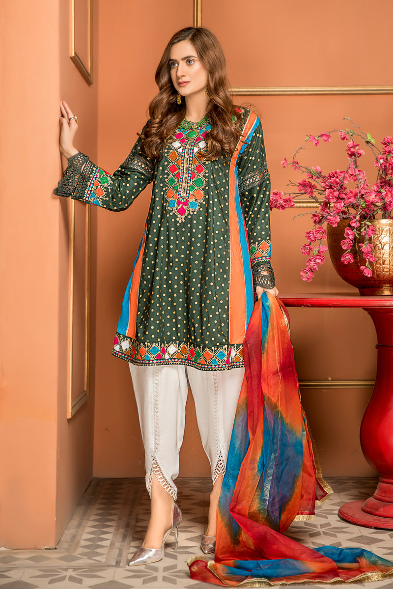 Gulwarun Festive Ready to Wear 3 Pcs Collection 11