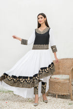Winter 2 Pcs Linen Embroidered Dress by Hemline 10