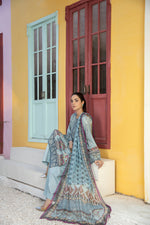 Ready To Wear 3 Pcs Embroidered Lawn Collection by Mona 02