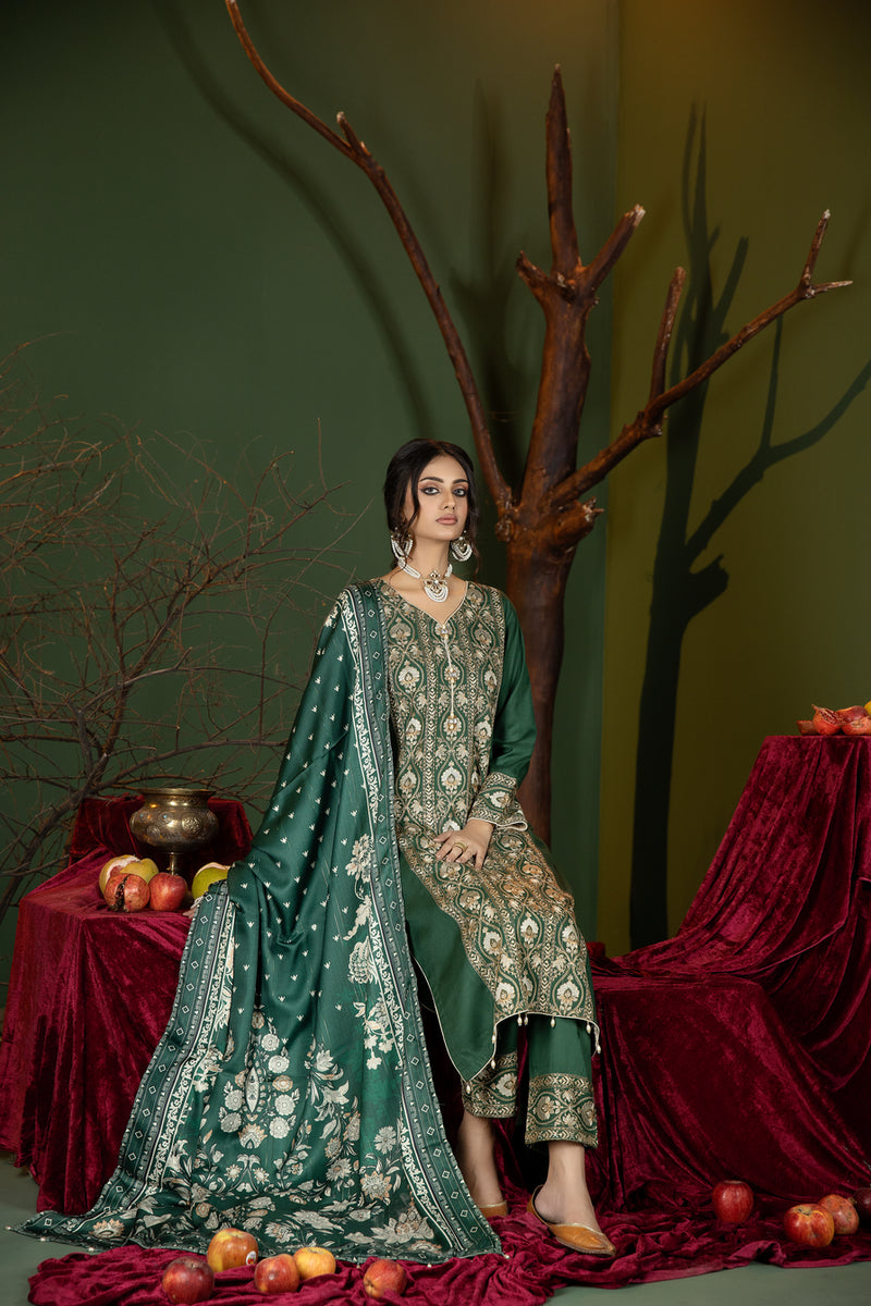 Winter Ready to Wear Shawl Collection by Mona 06