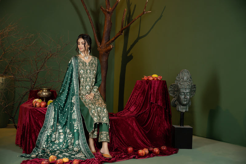 Winter Ready to Wear Shawl Collection by Mona 06