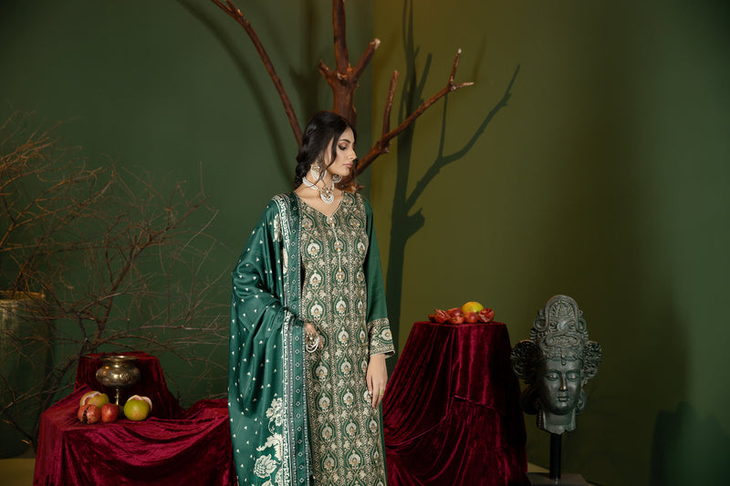 Winter Ready to Wear Shawl Collection by Mona 06