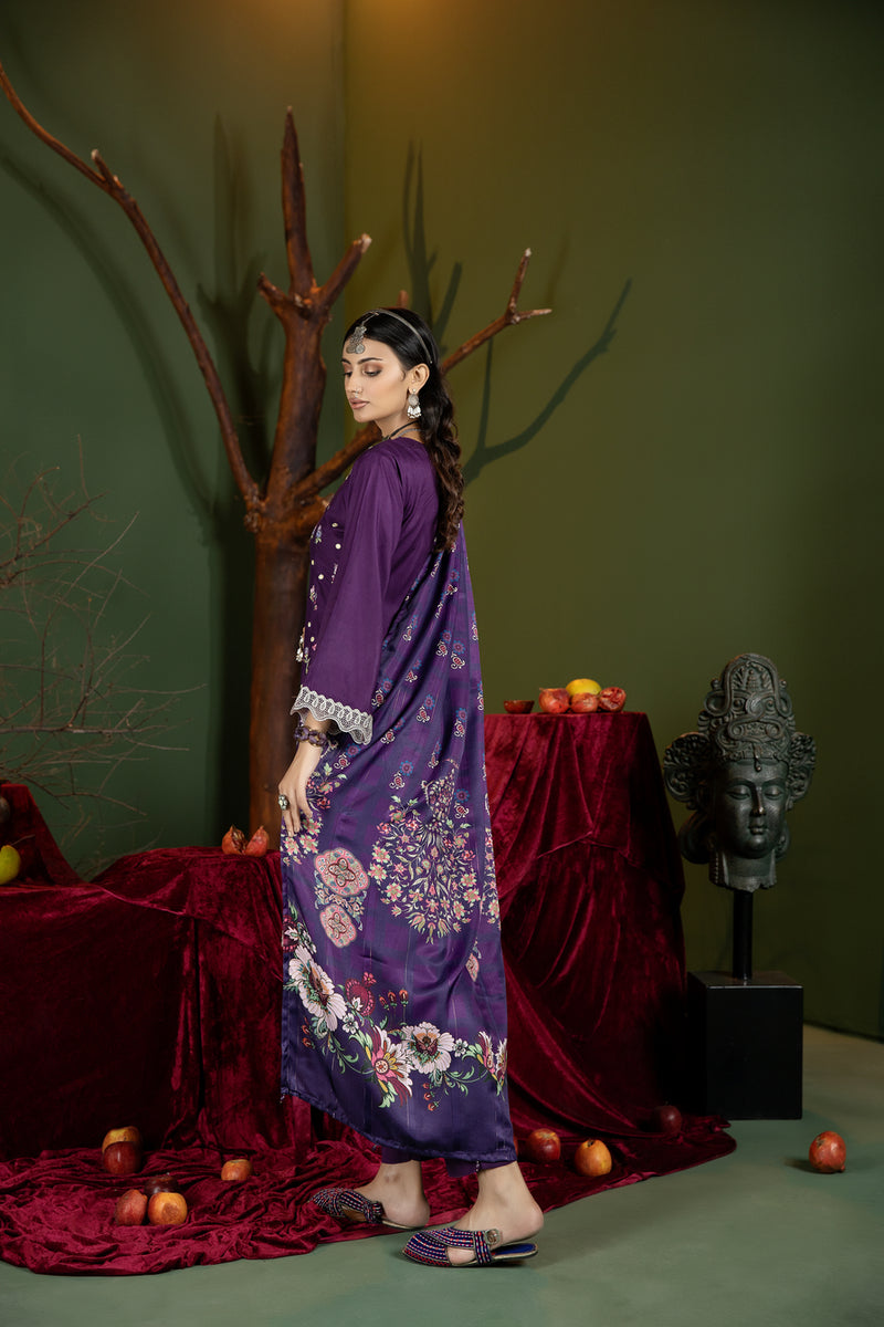 Winter Ready to Wear Shawl Collection by Mona 09