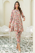 READY TO WEAR 2 PCS LINEN DRESS BY MISKI 05