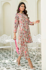 READY TO WEAR 2 PCS LINEN DRESS BY MISKI 05