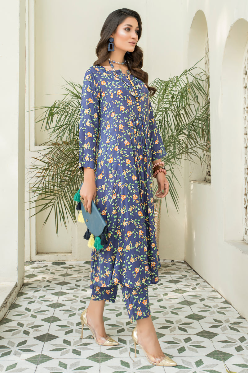READY TO WEAR 2 PCS LINEN DRESS BY MISKI 02 The Zaibai READY TO WEAR 2 PCS LINEN DRESS BY MISKI 02 The Zaibai