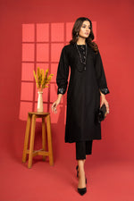 MISKI 2PC SELF JACQUARD CO ORD DRESS 08