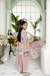 Kids Ready To Wear 3 Pcs Embroidered Lawn Collection by Mona 08