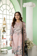 Ready To Wear 3 Pcs Embroidered Lawn Collection by Mona 08
