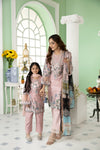 Ready To Wear 3 Pcs Embroidered Lawn Collection by Mona 08