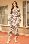 Winter Linen 2 Pcs Ready to Wear Dress by Sakeena Hasan 06