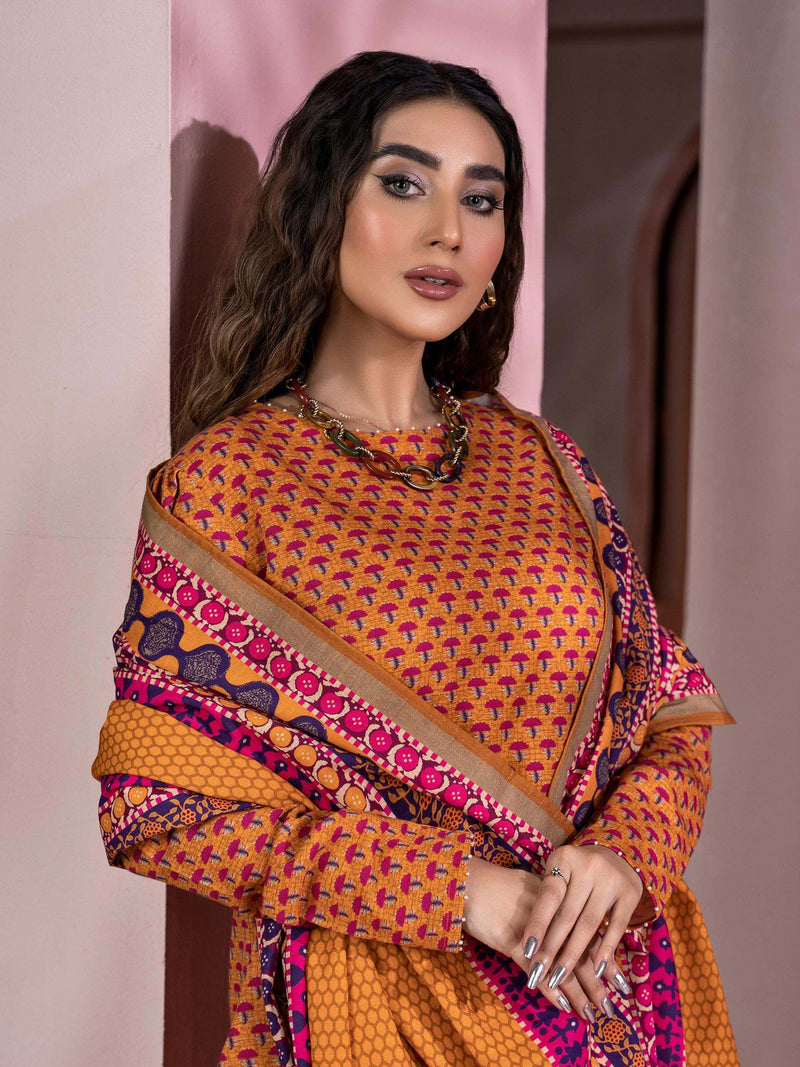 limelight orange dress LimeLight Summer Unstitched Printed Lawn 1 Piece Shirt U2783 Orange
