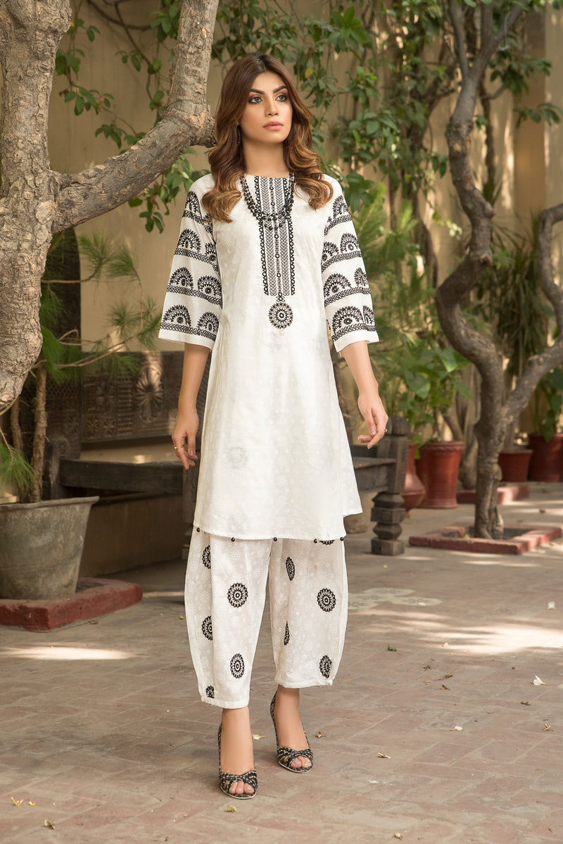 Eid Ready to Wear 2 Pcs Collection by Zaiwa 01
