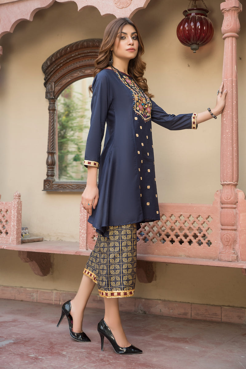 Eid Ready to Wear 2 Pcs Collection by Zaiwa 06