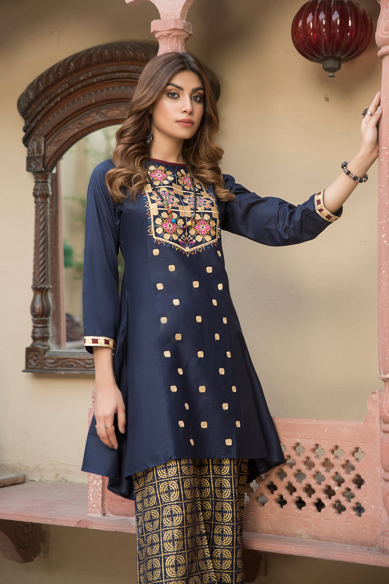 Eid Ready to Wear 2 Pcs Collection by Zaiwa 06