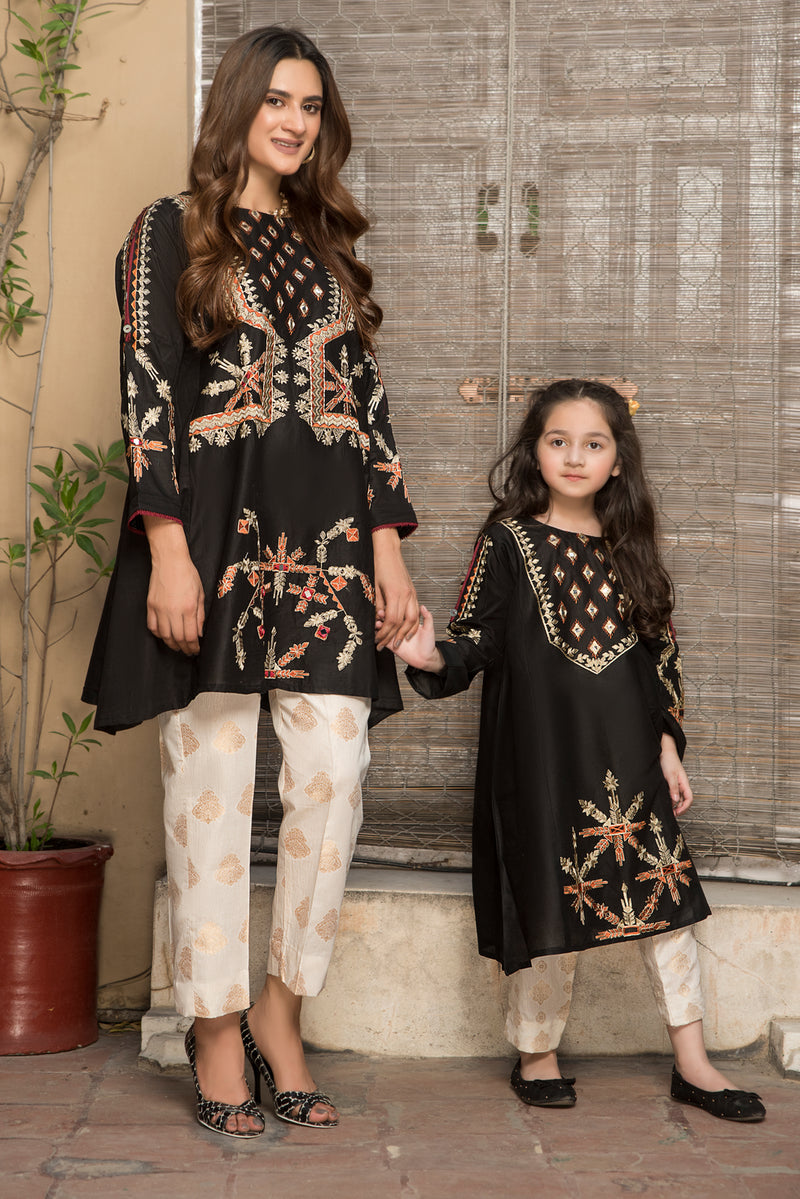 Kids Eid Ready to Wear 2 Pcs Collection by Zaiwa 01