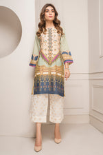 Ready to Wear Lawn 2 Pcs Hand Work Dress by Zaiwa 09