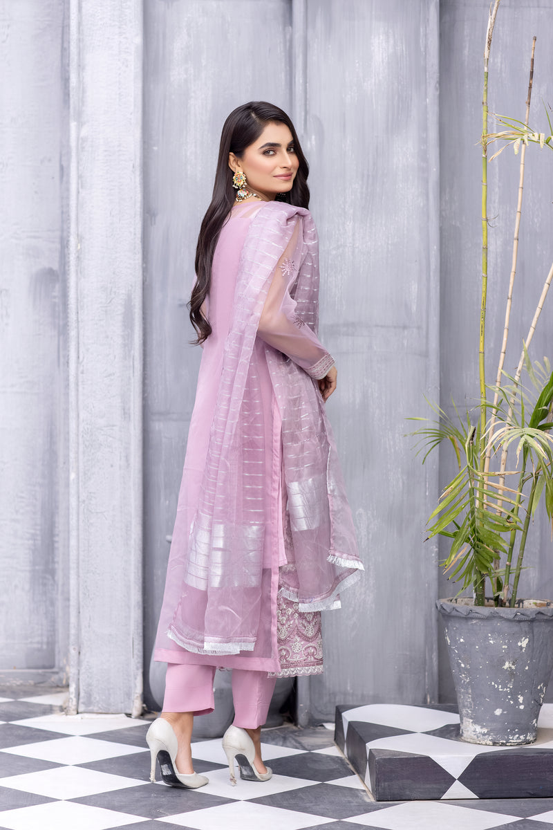 Formal Organza Ready to Wear Embroidered Collection by Zara Manan 05