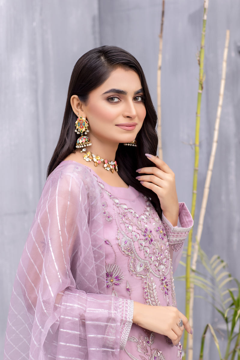 Formal Organza Ready to Wear Embroidered Collection by Zara Manan 05