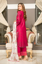 Ready to Wear 3 Pcs Lawn Embroidered Dress by Aabpara 07