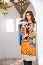 Ready to Wear 2 Pcs Dress with Handwork Details by Aleezay 04