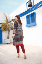 Ready to Wear 2 Pcs Dress with Handwork Details by Aleezay 12