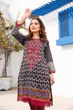 Ready to Wear 2 Pcs Dress with Handwork Details by Aleezay 12