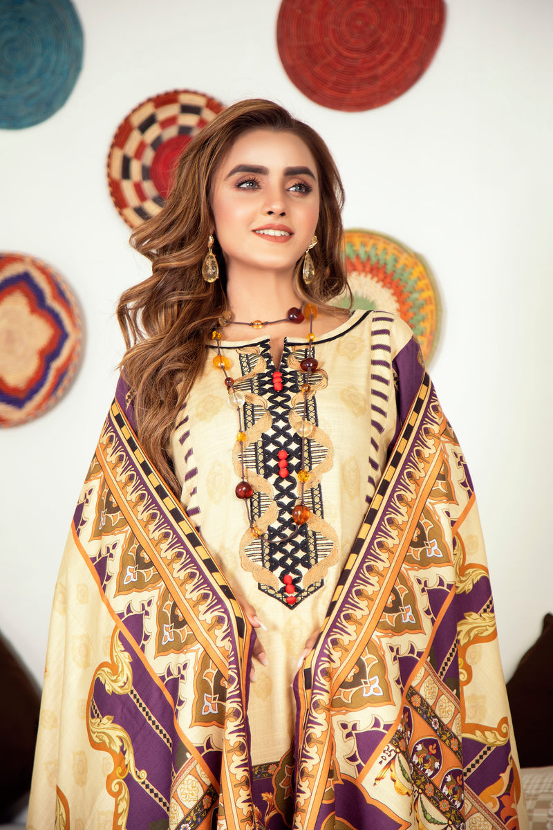 Winter Ready to Wear Embroidered Collection by Aleezay 02