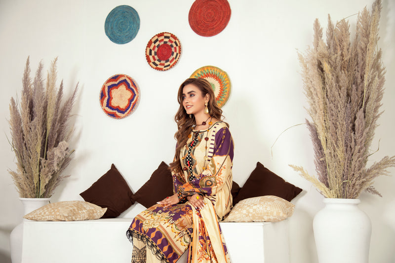 Winter Ready to Wear Embroidered Collection by Aleezay 02