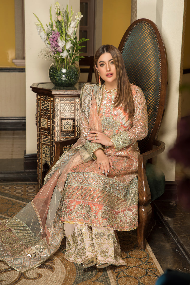 Formal Ready to Wear 3 Pcs Collection by ALeezay 05