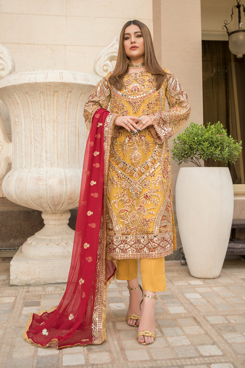 Formal Ready to Wear 3 Pcs Collection by ALeezay 03