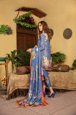 Winter Marina Embroidered 3 Pcs Dress by Arwah 04