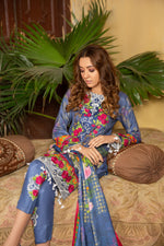 Winter Marina Embroidered 3 Pcs Dress by Arwah 04