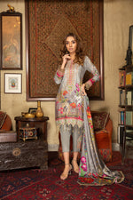 Winter Marina Embroidered 3 Pcs Dress by Arwah 02