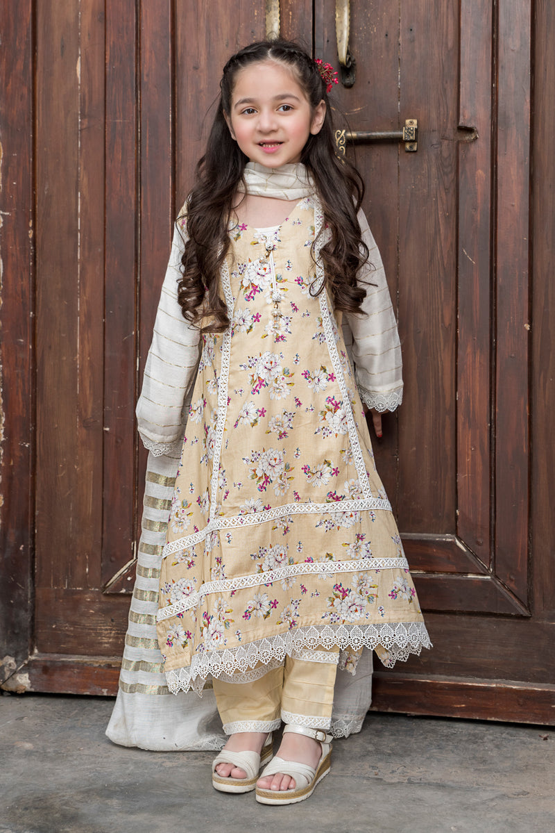 Kids Ready to Wear 3 Pcs Eid Lawn Collection 03